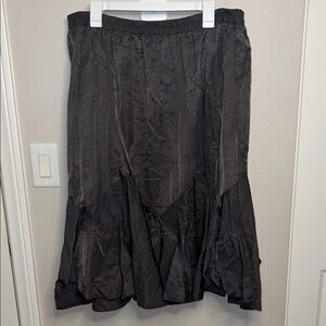 Chic Charcoal  Skirt